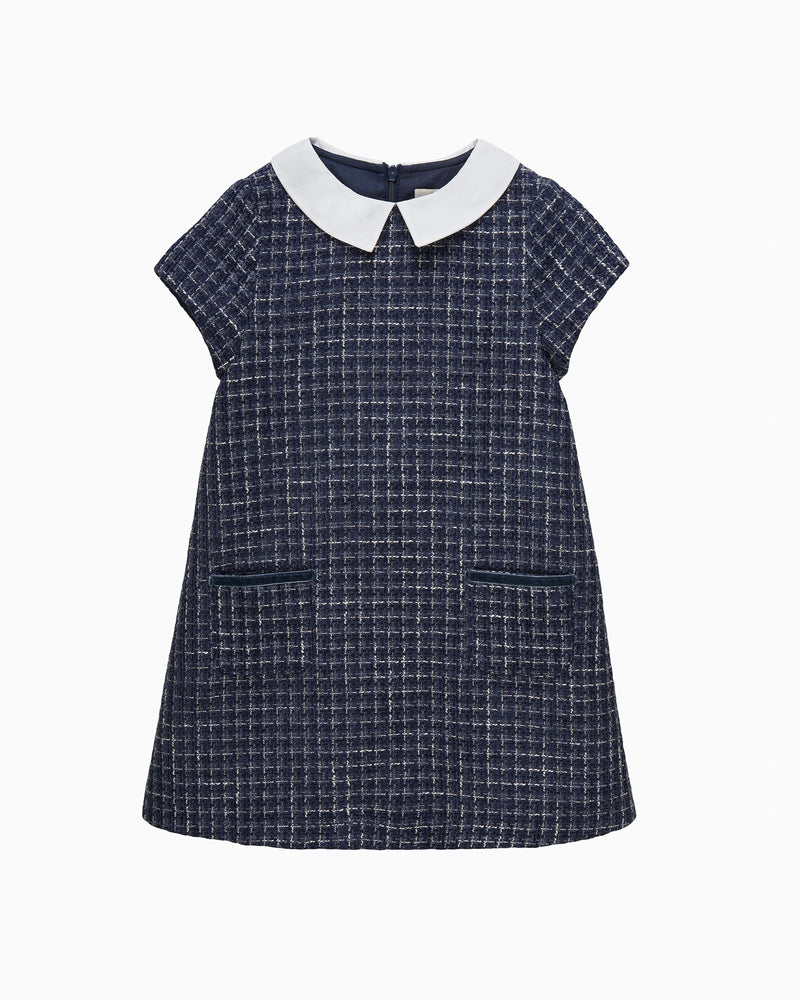 Lily Rose Dress Madeline Navy Sparkle Dress