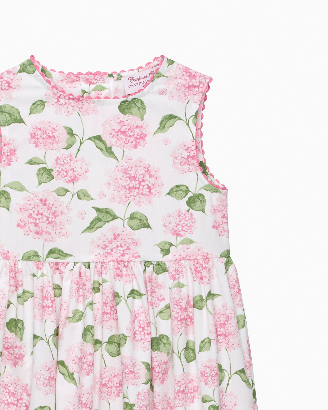 Adelina Summer Dress in Pale Pink Hydrangea | Trotters London Trotters Childrenswear USA Adelina Summer Dress in Pale Pink Hydrangea | Trotters London Trotters Childrenswear USA