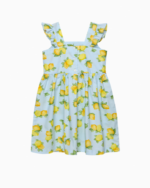 Adelina Summer Dress in Lemon