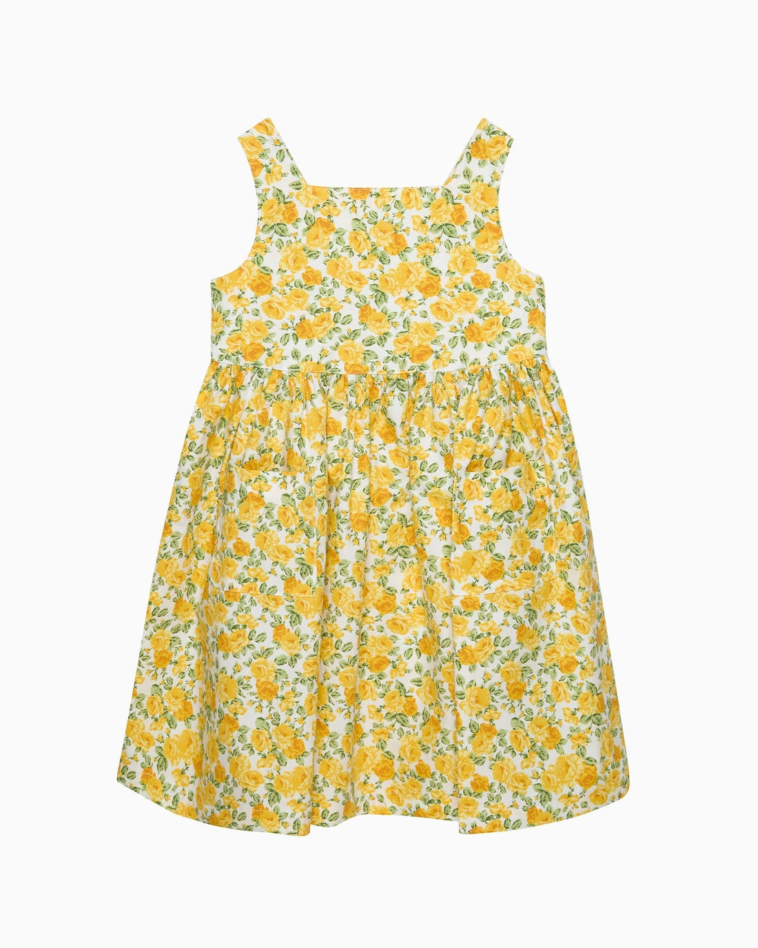 yellow floral summer dress Adelina Summer Dress in Yellow Petite Rose 4Y