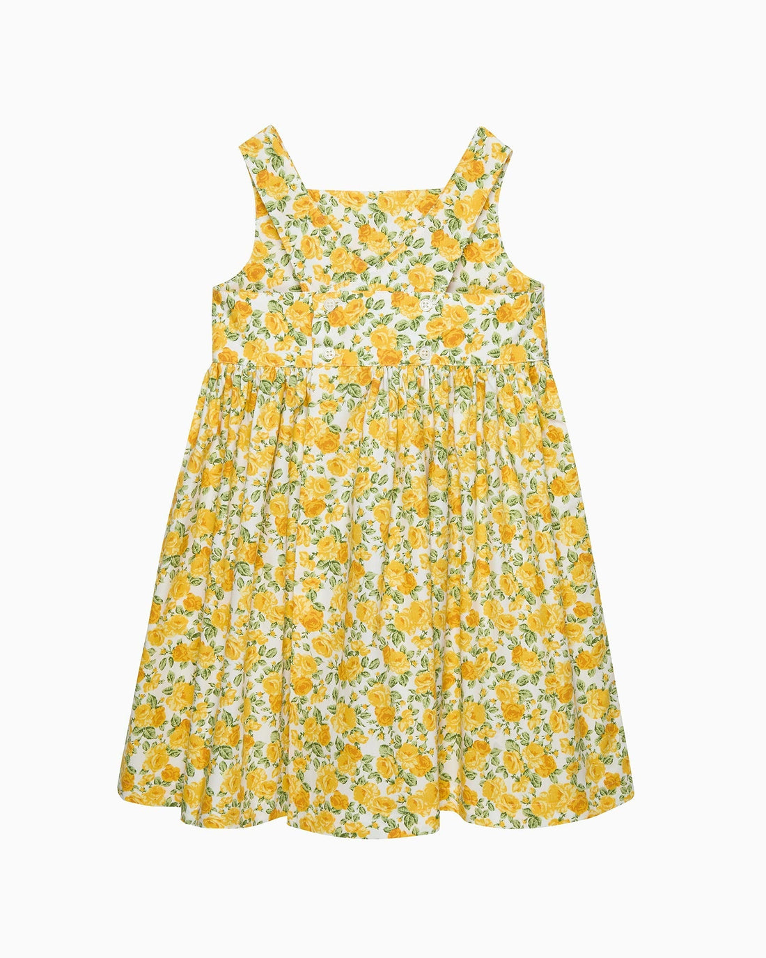 Adelina Summer Dress in Yellow Petite Rose 4Y