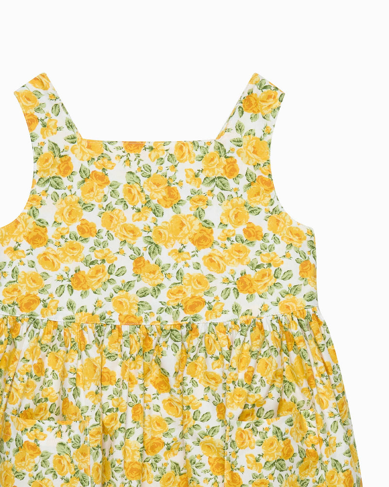Confiture Dress Adelina Summer Dress in Yellow Petite Rose