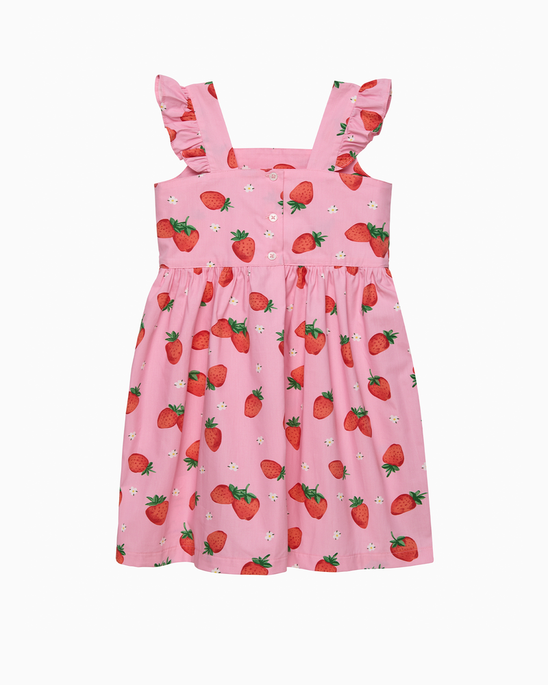 Adelina Summer Dress in Strawberry