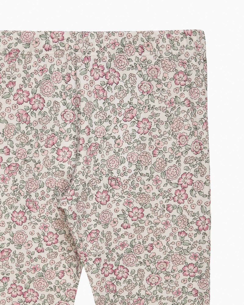 Arabella Floral Leggings in Pink