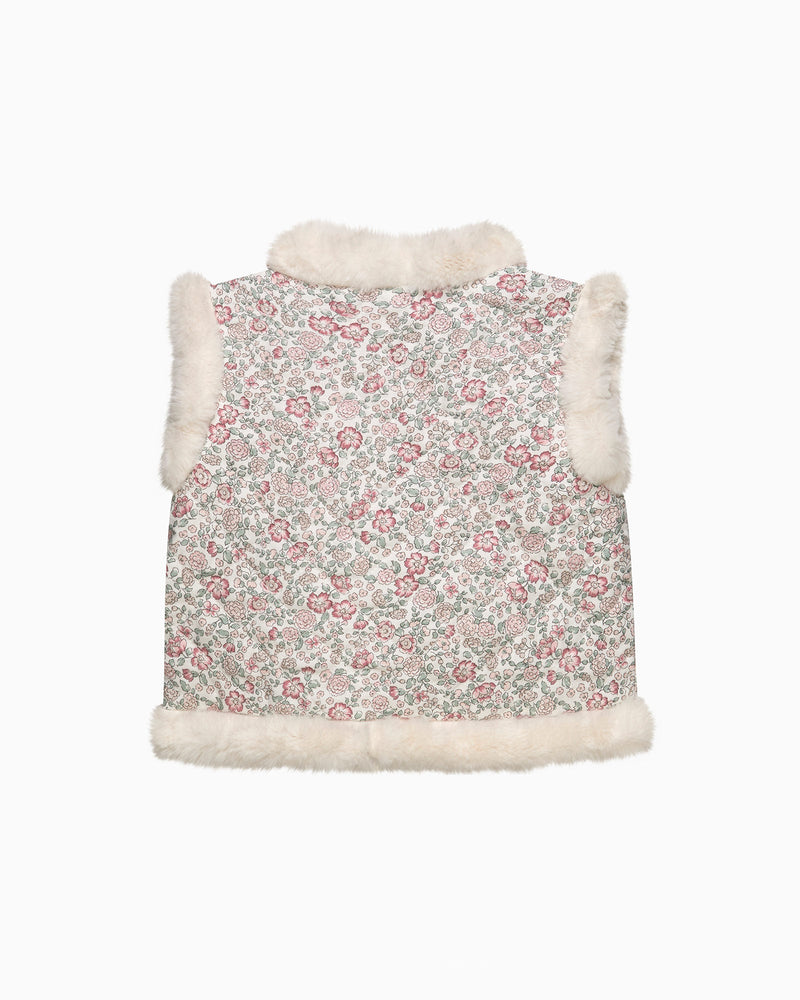 Confiture Gilet Arabella Quilted Fur Gilet