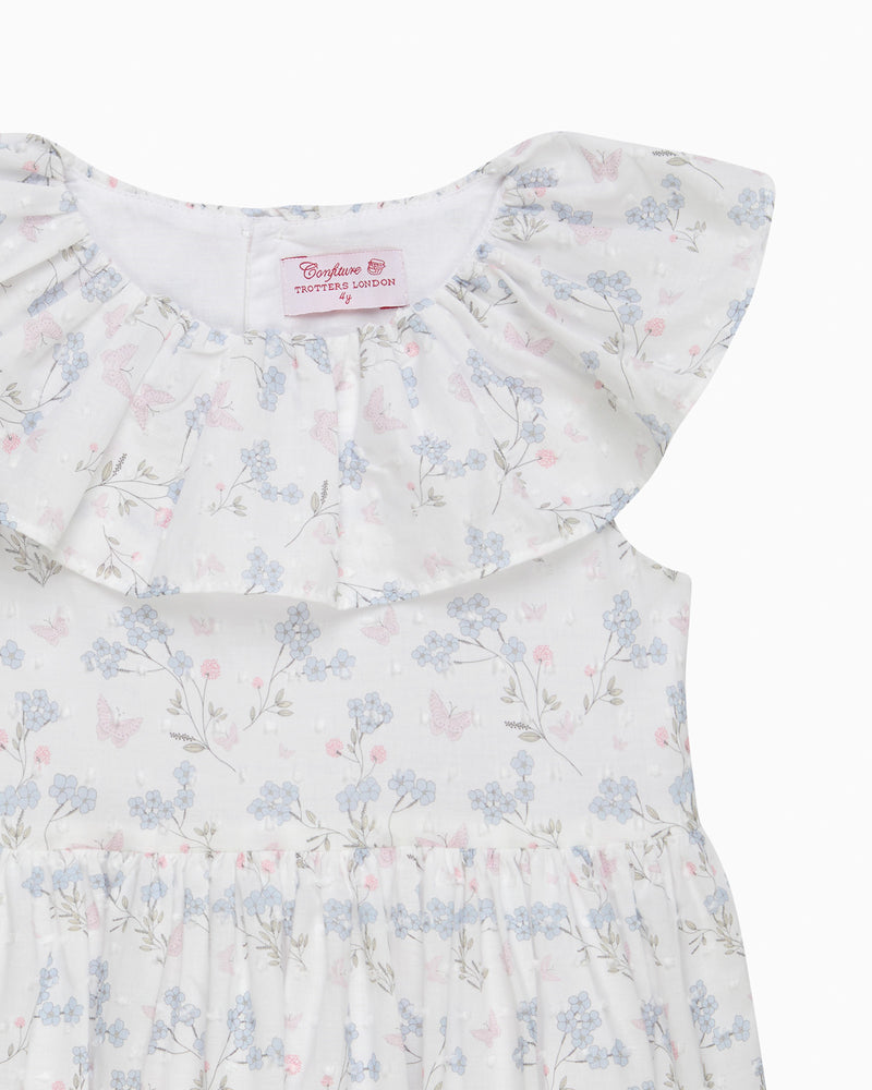Butterfly Plumeti Wide Willow Dress