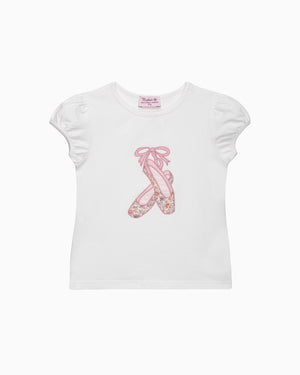 Lily Rose Top Carnation Ballet Shoe T-Shirt