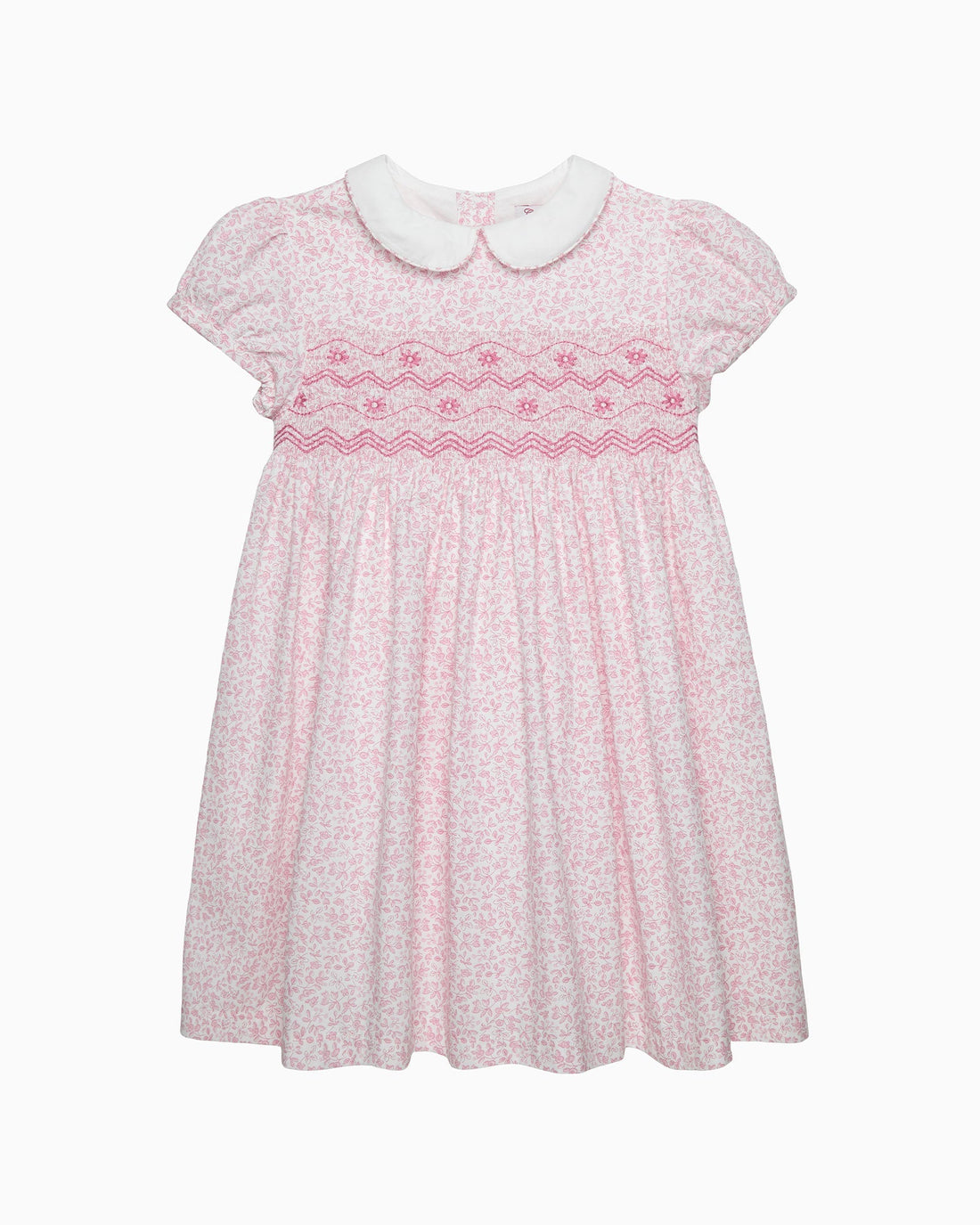 Confiture Dress Catherine Smocked Dress in Pink Floral
