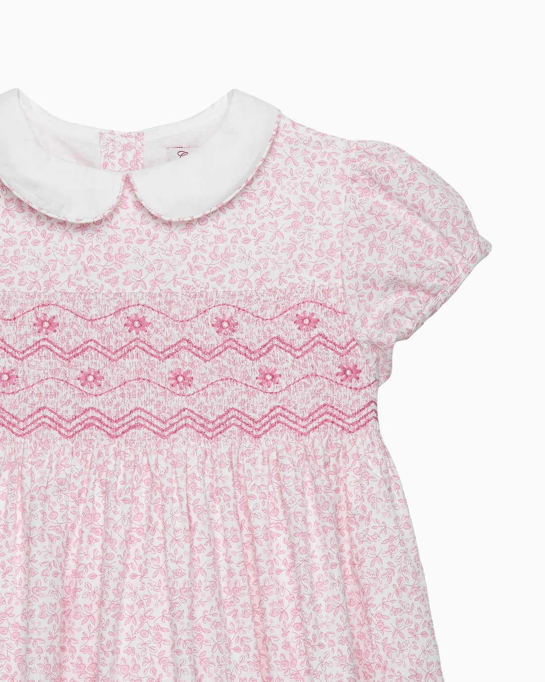 Confiture Dress Catherine Smocked Dress in Pink Floral