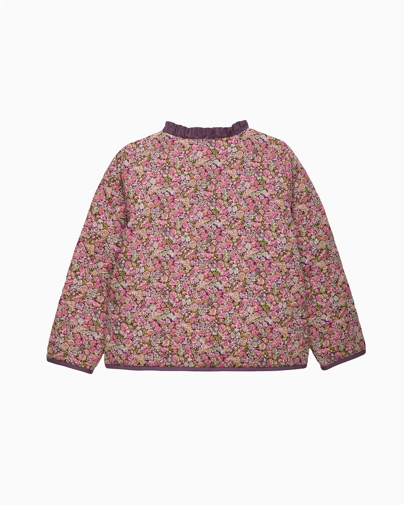 Lily Rose Jacket Quilted Jacket in Chive Floral
