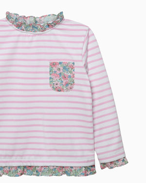 Lily Rose Top Dahlia Breton Stripe T-Shirt