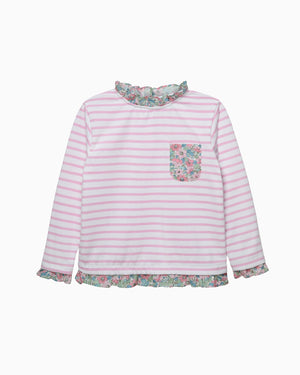 Lily Rose Top Dahlia Breton Stripe T-Shirt