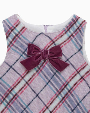 Eleanor Check Pinafore