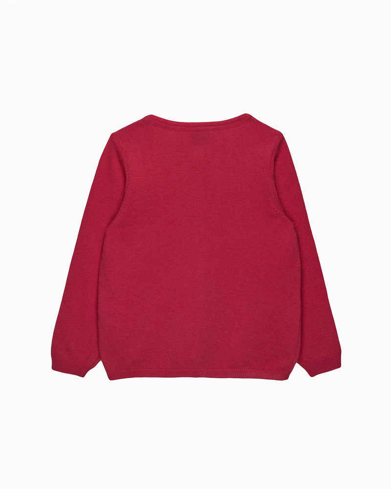 Big Bow Cardigan in Emma & Georgina