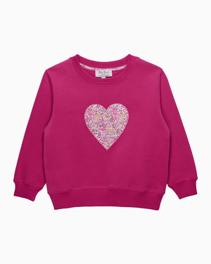 Confiture Sweatshirt Emma & Georgina Heart Sweatshirt