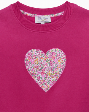Confiture Sweatshirt Emma & Georgina Heart Sweatshirt
