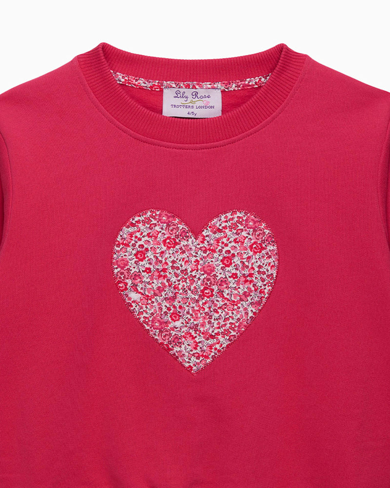 Emma & Georgina Heart Sweatshirt