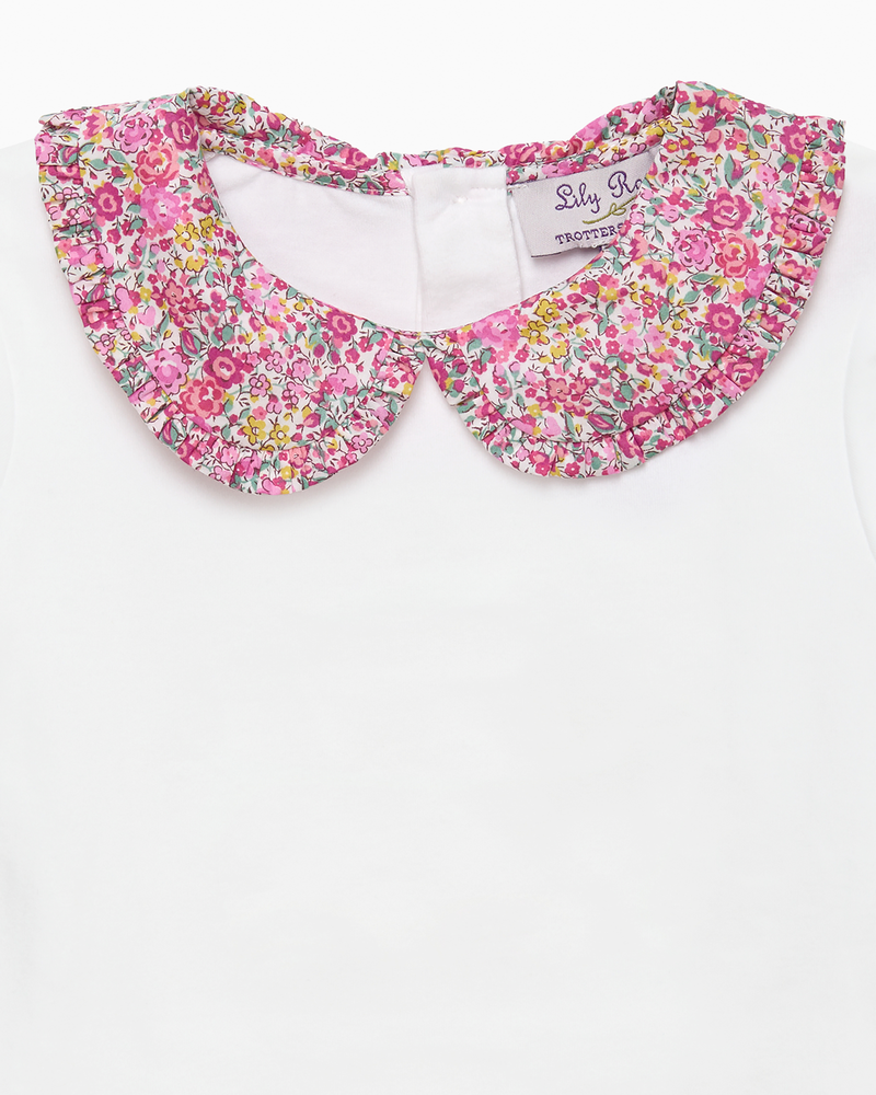 Lily Rose Top Pie Crust Jersey Top in Emma & Georgina