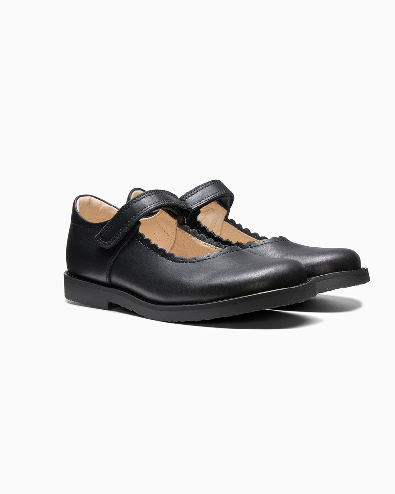 Hampton Classics Etta School Shoes in Black