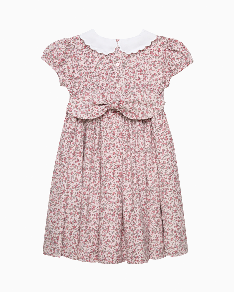 Floral Duck Cord Dress