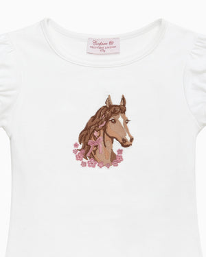 Confiture Top Freya Horse Jersey Top