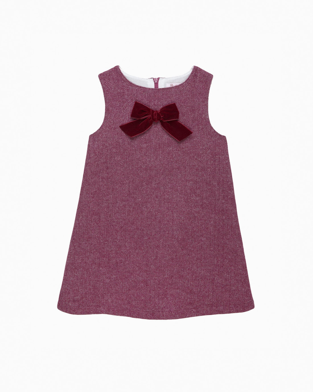 Confiture Dress Georgina Bow Dress in Claret