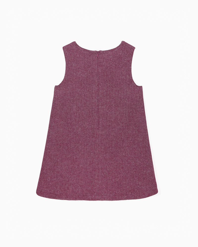 Confiture Dress Georgina Bow Dress in Claret