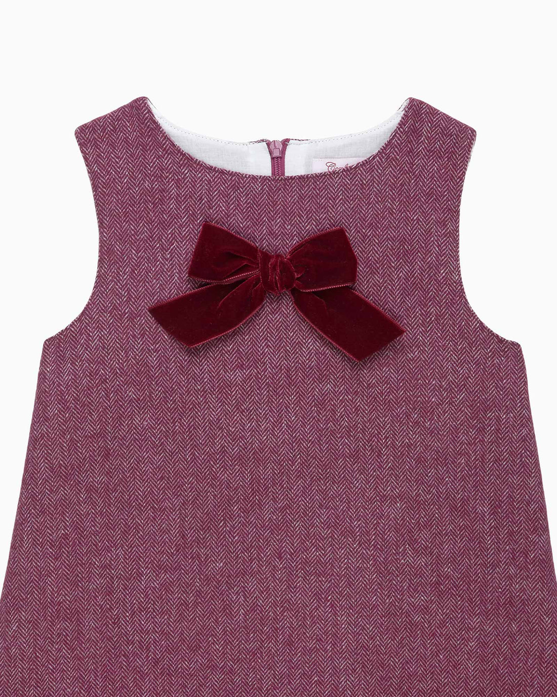 Confiture Dress Georgina Bow Dress in Claret