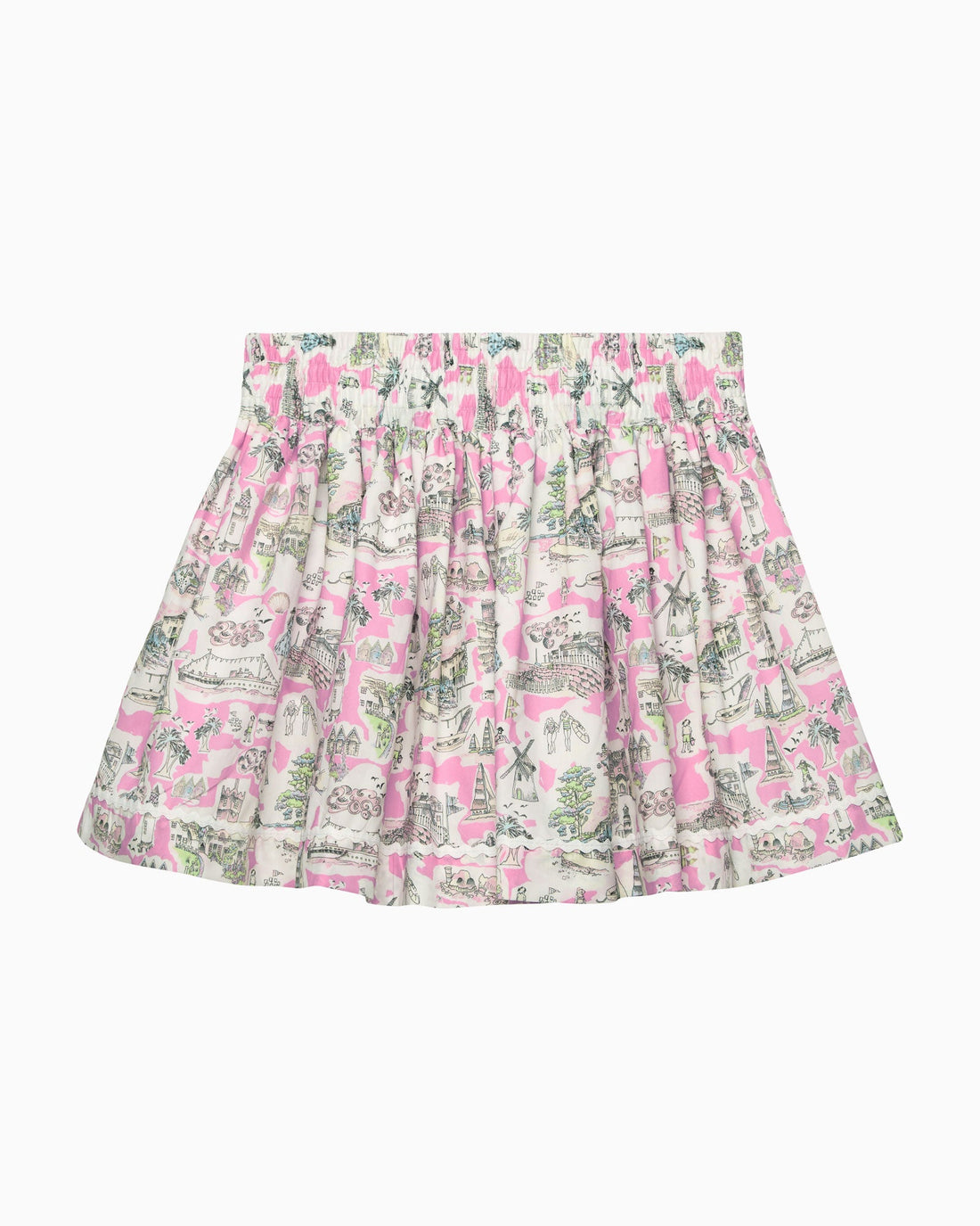 Lily Rose Skirt Holiday Scenes Skirt