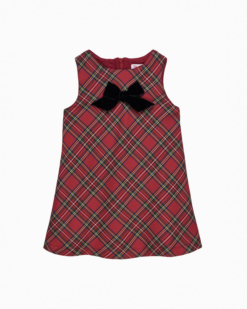 Isla Plaid Pinafore