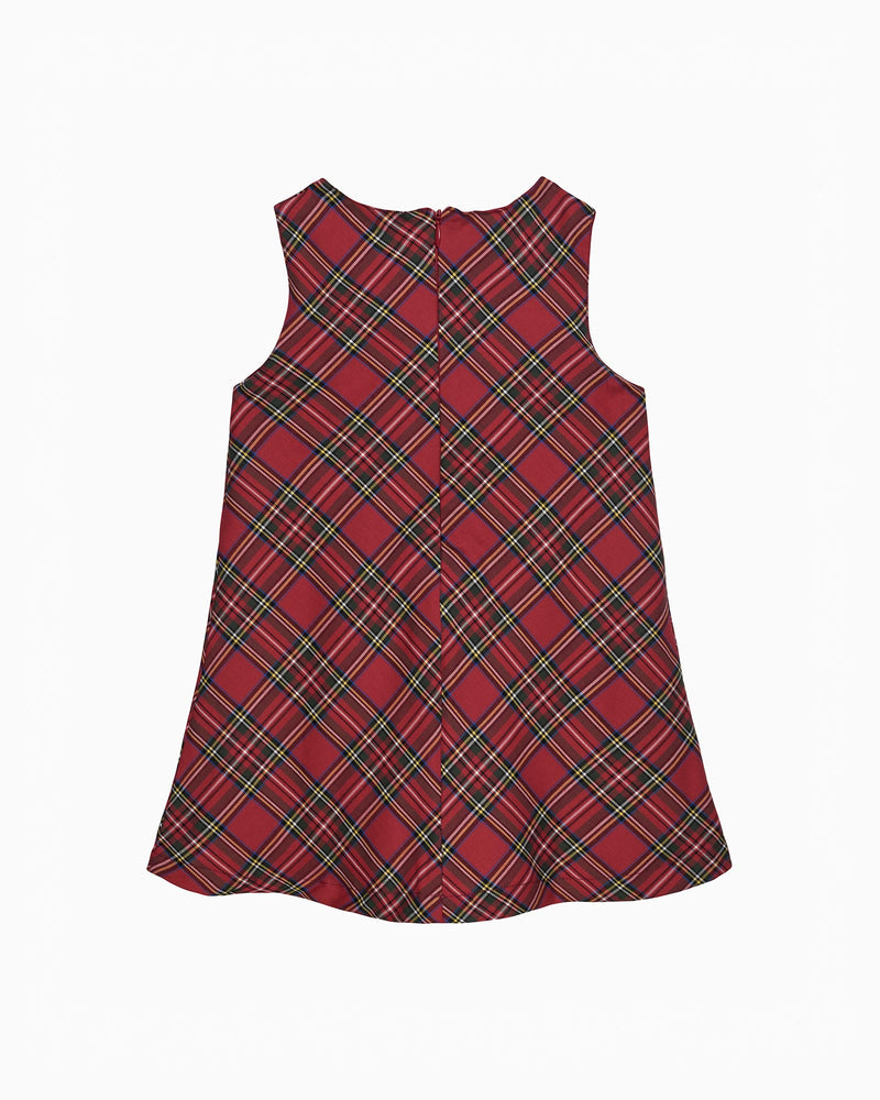 Isla Plaid Pinafore