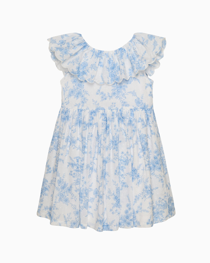 Confiture Dress Kate Plumeti Scalloped Dress