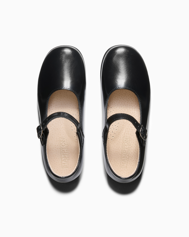 Hampton Classics Kate School Shoes in Black