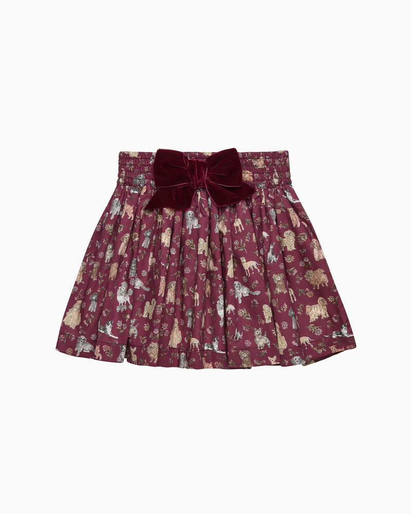 Bow Skirt in Mal Pals