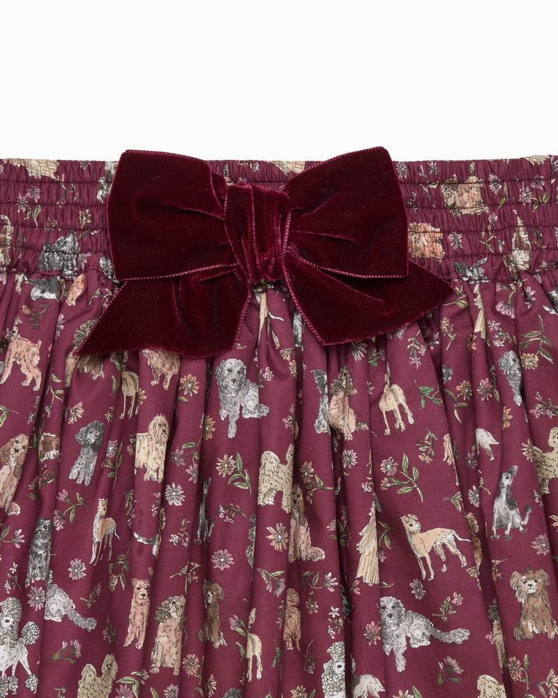 Bow Skirt in Mal Pals