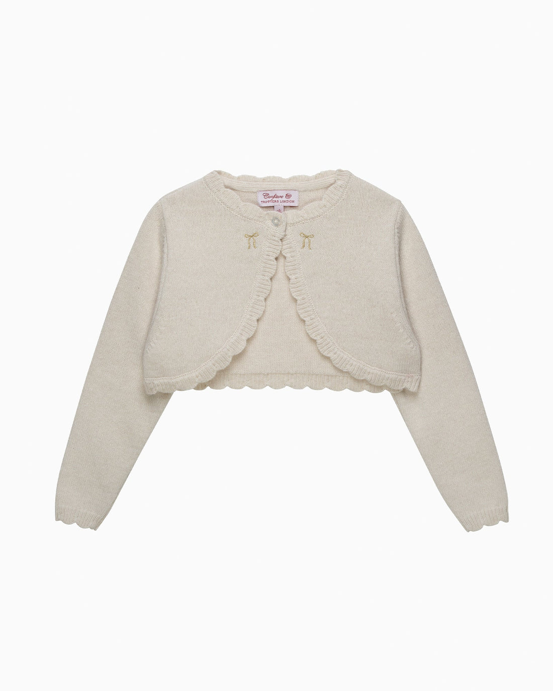 Confiture Cardigan Maria Embroidered Bolero Cardigan