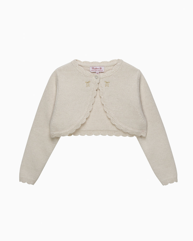 Confiture Cardigan Maria Embroidered Bolero Cardigan