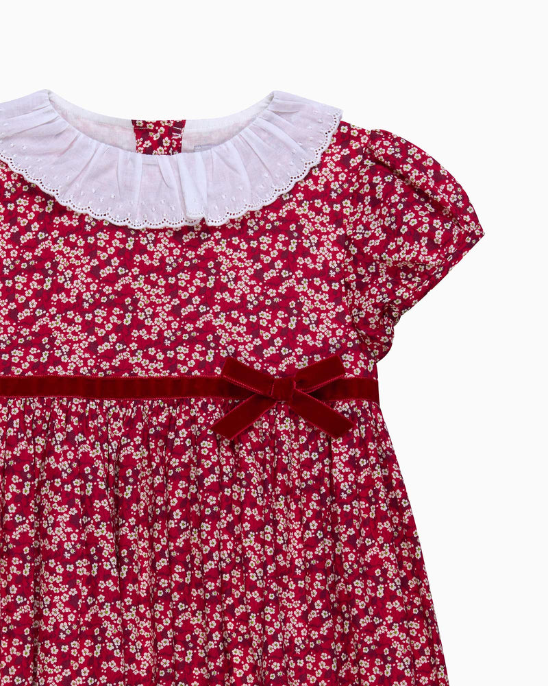 Red Mitsi Valeria Dress