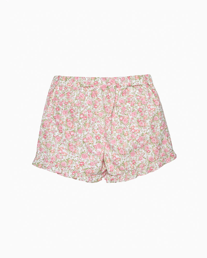 Confiture Shorts Rosie Floral Shorts in Peach Rose Floral