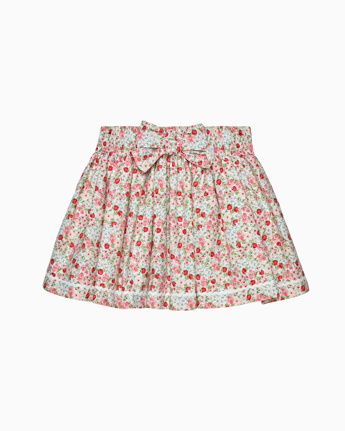 Lily Rose Skirt Strawberry Floral Skirt