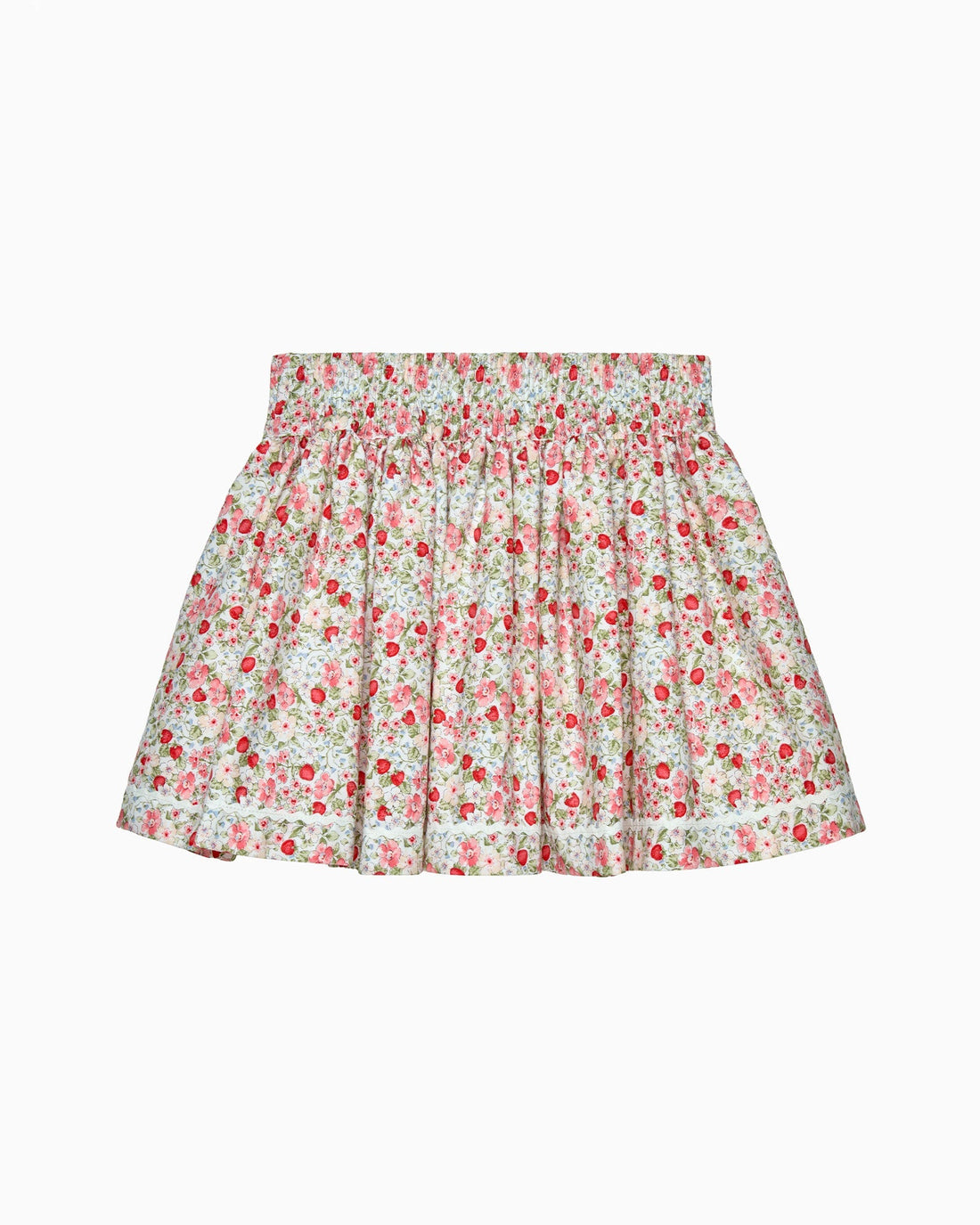 Lily Rose Skirt Strawberry Floral Skirt