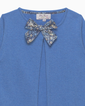 Bow Cardigan in Strawberry Thief