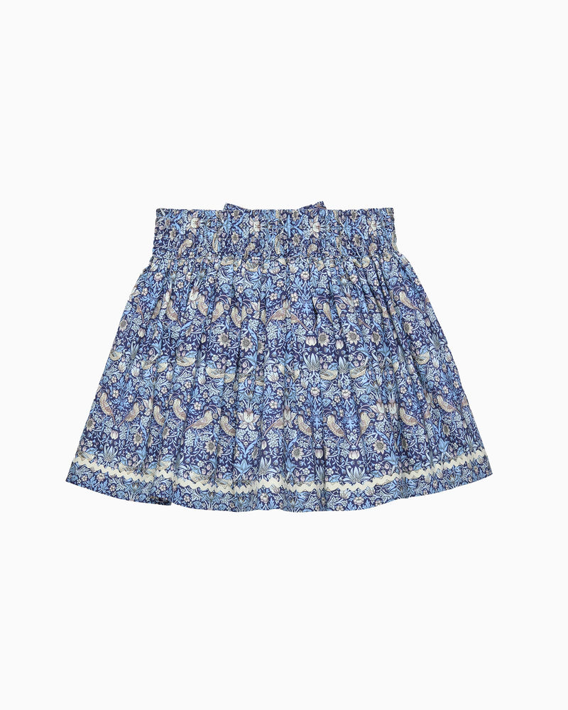 Bow Skirt in Strawberry Thief