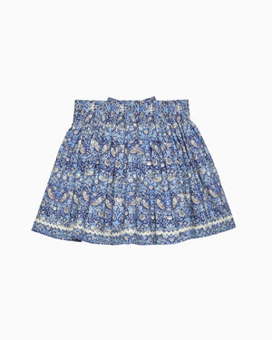 Bow Skirt in Strawberry Thief