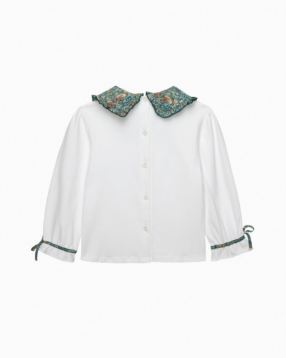 Lily Rose Top Pie Crust Jersey Top in Strawberry Thief