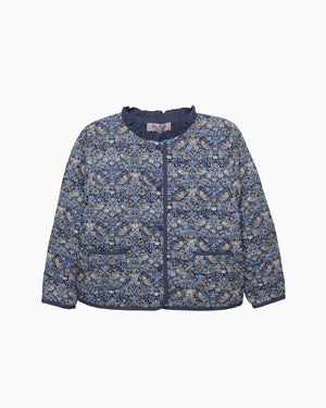 Quilted Jacket in Strawberry Thief