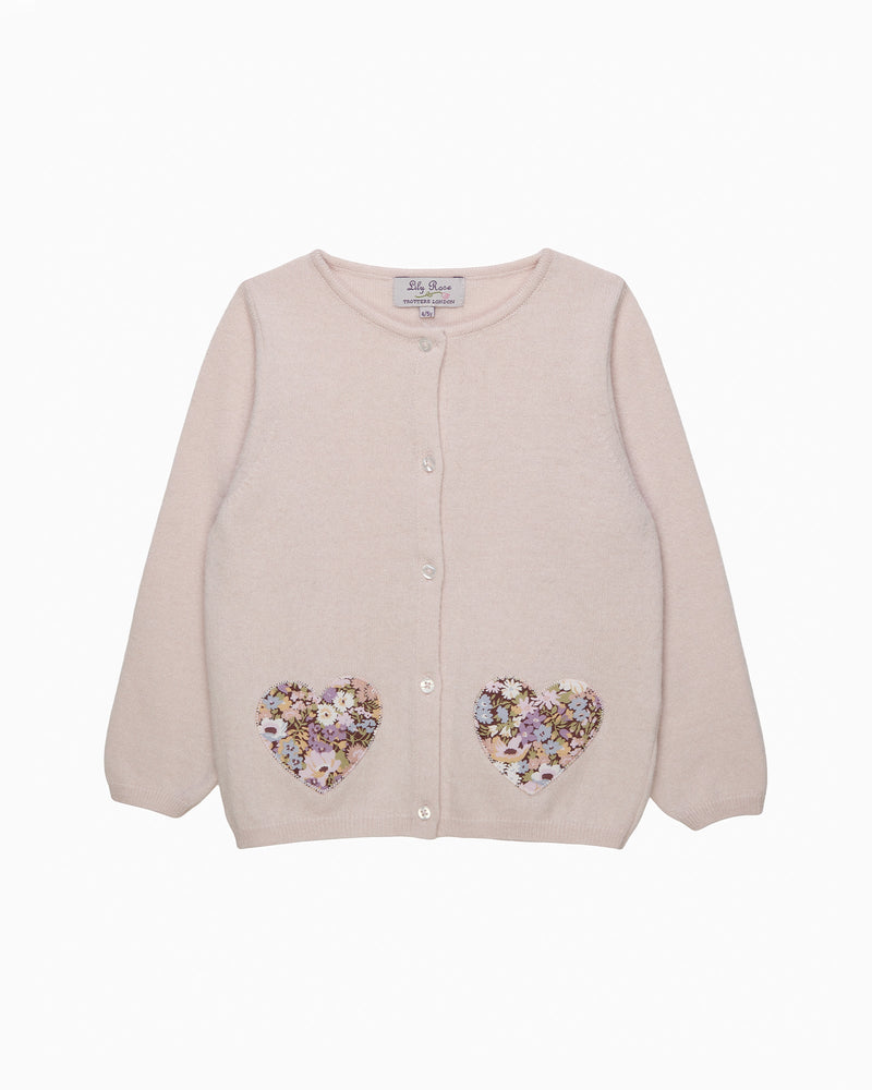 Thorpe Floral Heart Cardigan
