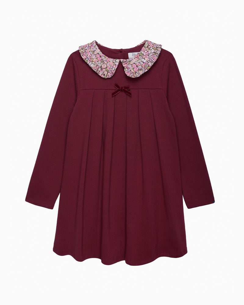 Violet Jersey Dress in Chive