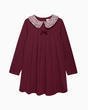 Violet Jersey Dress in Chive