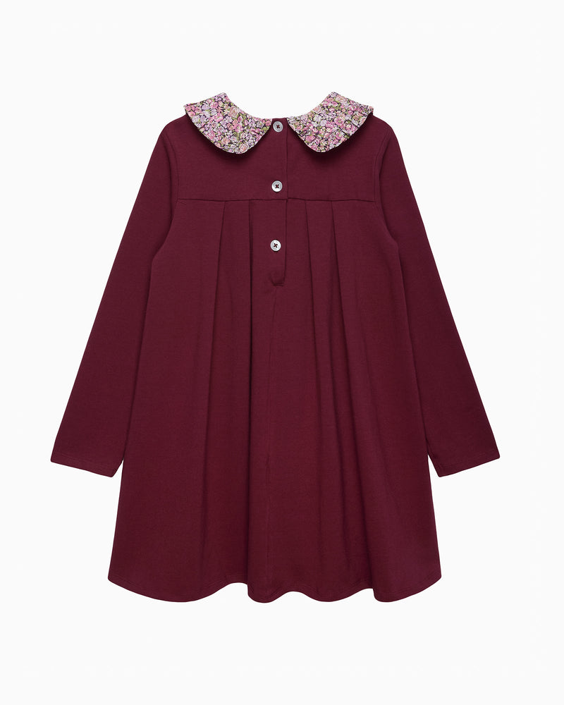 Violet Jersey Dress in Chive